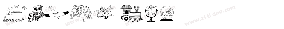 Water Toy字体转换